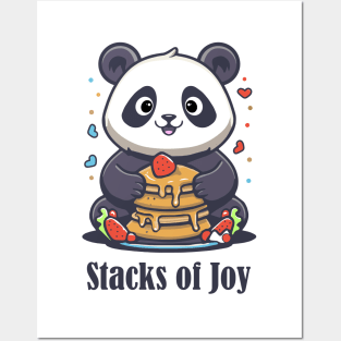 Panda Pancakes Posters and Art